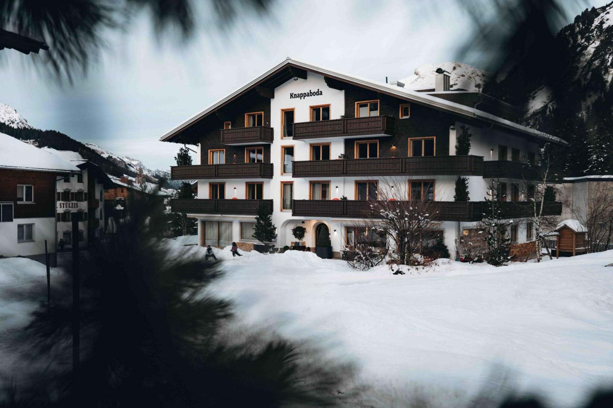Appart Hotel Knappaboda Lech am Arlberg Ngoại thất bức ảnh